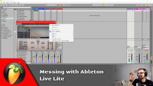 Messing with Ableton Live Lite